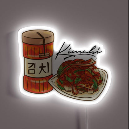 Kimchi With Writing Rgb Led Neon Sign
