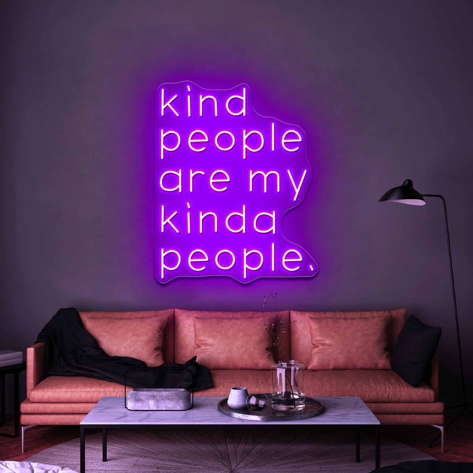 Kind People Are My Kinda People Artwork Neon Signs For Sale - Shineneon