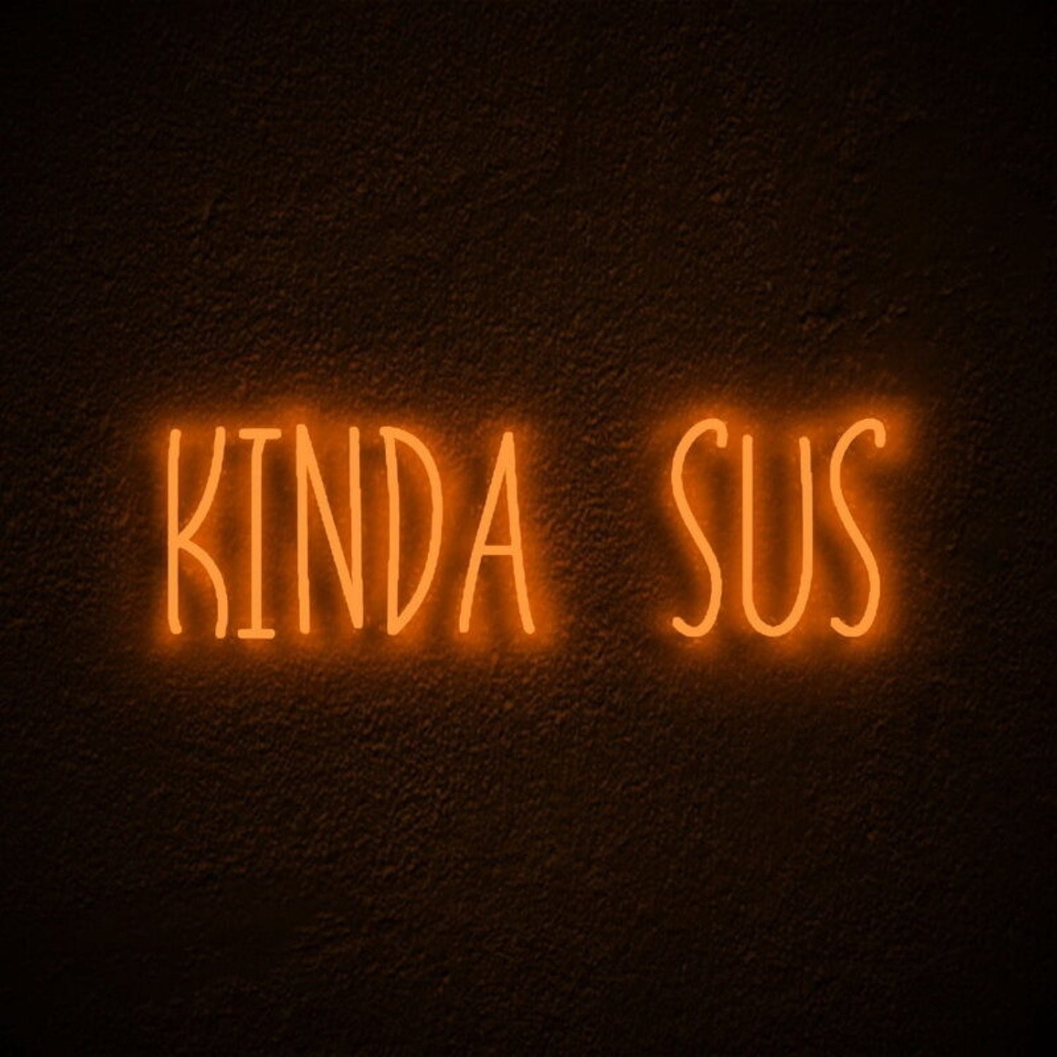 Kinda Sus Led Neon Sign Fgaming Rooms | Shineneon