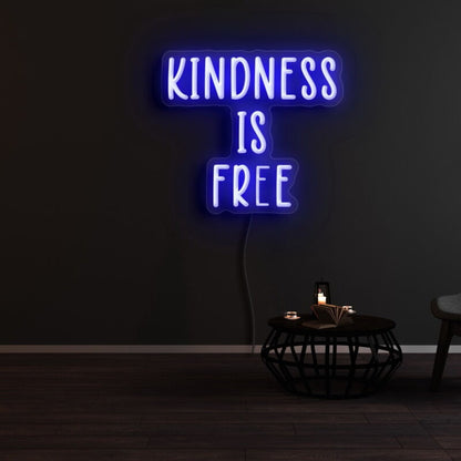 Kindness Is Free Led Neon Sign | Shineneon