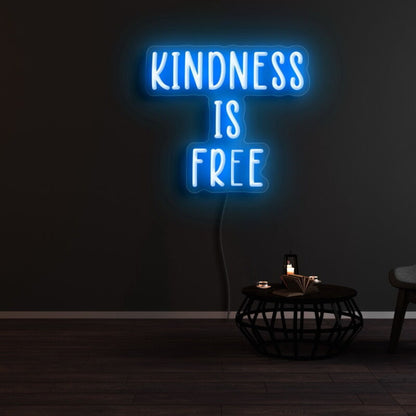 Kindness Is Free Led Neon Sign | Shineneon