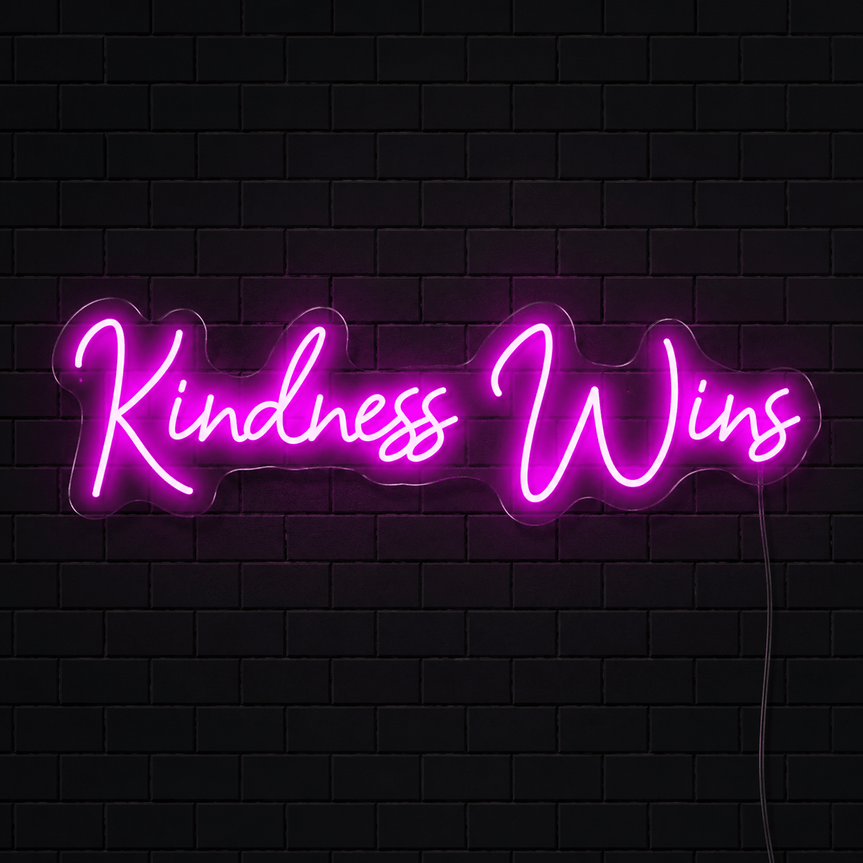 Kindness Wins LED Neon Sign - Shineneon