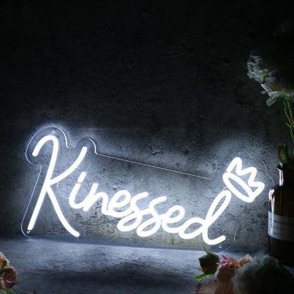 Kinessed White Led Neon Sign - Shineneon