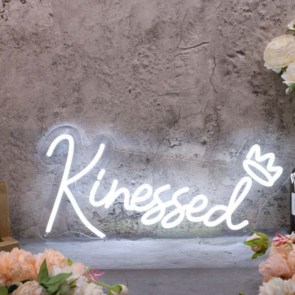 Kinessed White Led Neon Sign - Shineneon