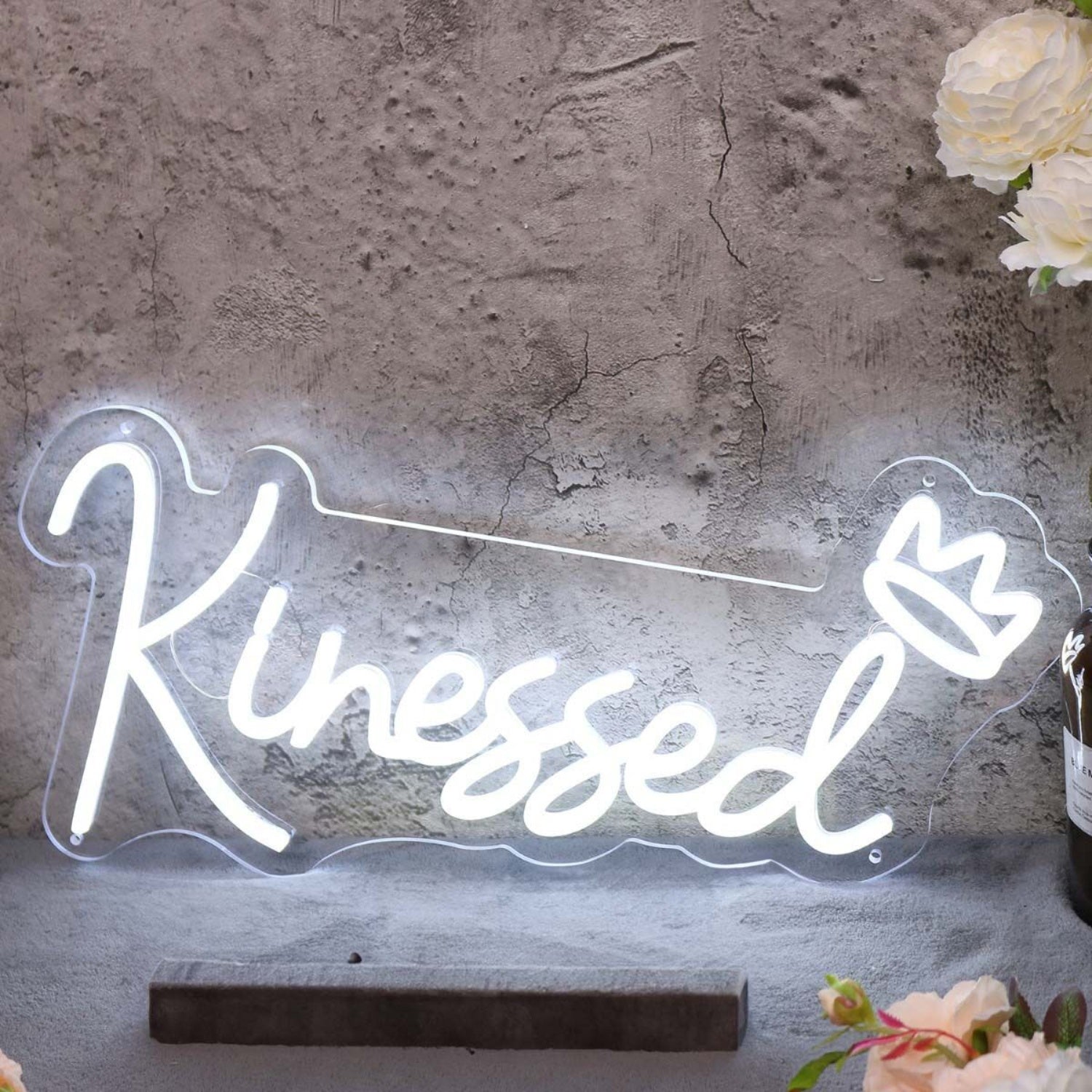 Kinessed White Led Neon Sign - Shineneon