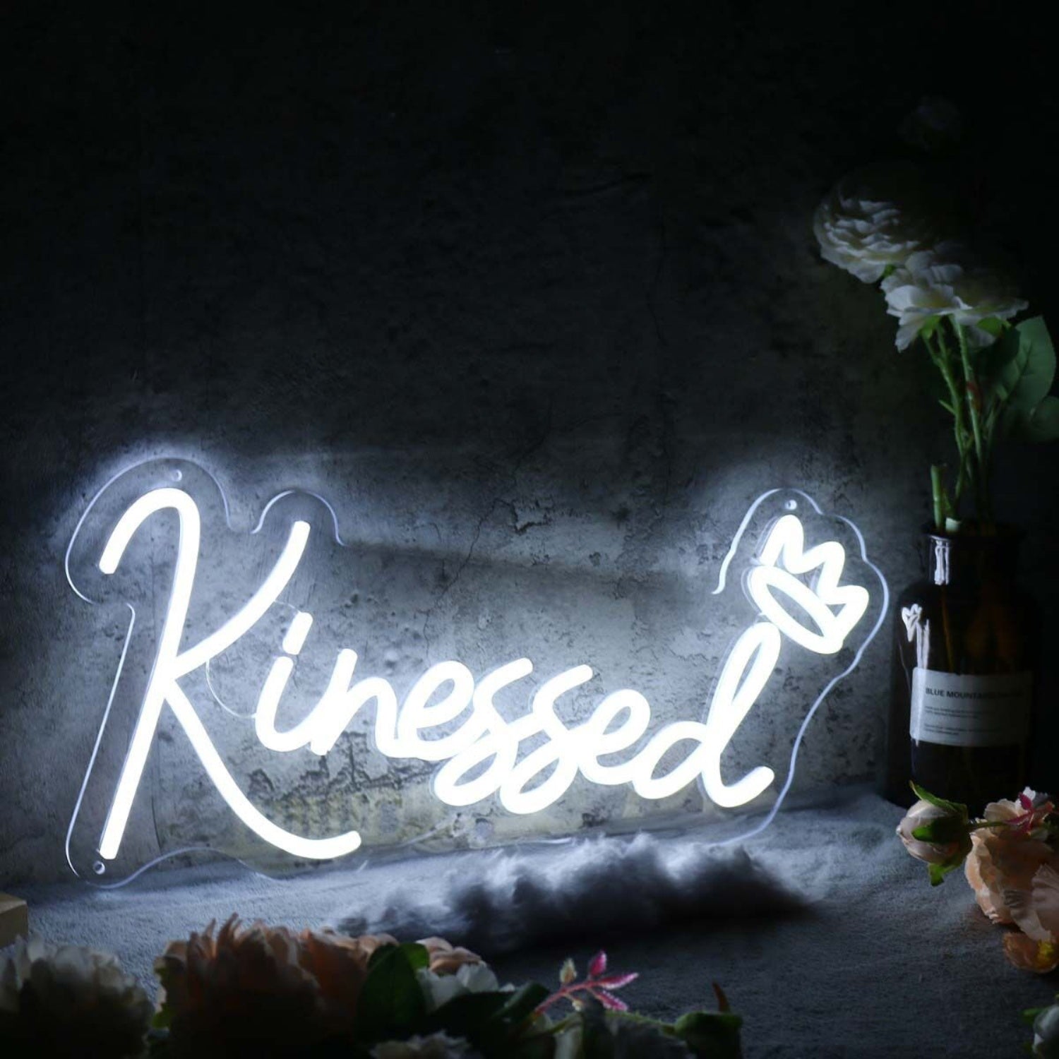 Kinessed White Led Neon Sign - Shineneon