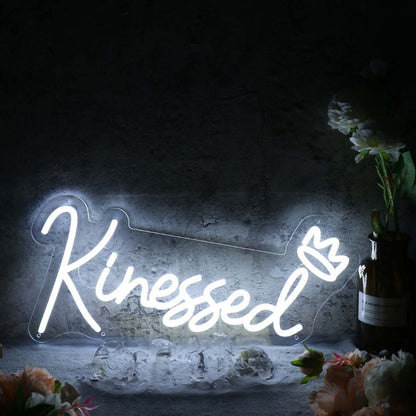 Kinessed White Led Neon Sign - Shineneon