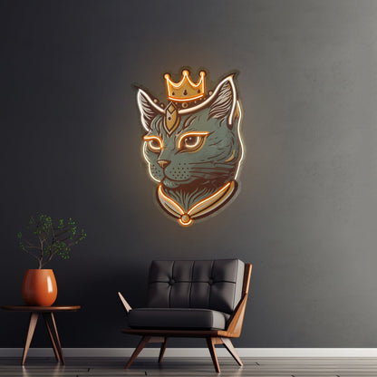 King Cat Led Neon Sign Light Custom Led Signs - Shineneon