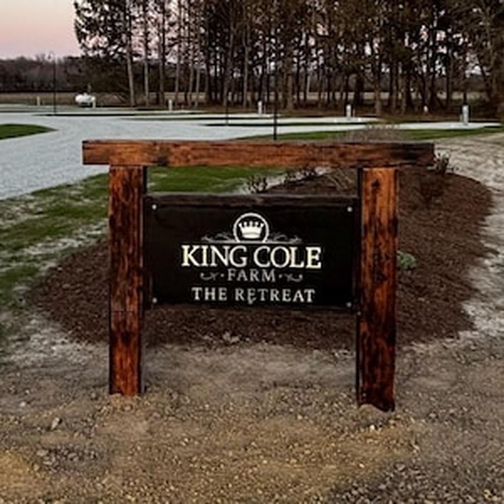 King Cole Parks The Retreat 3D Backlit Channel Letters Led Light Sign - Shineneon