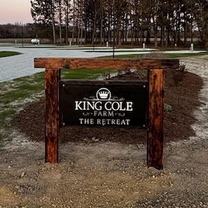 King Cole Parks The Retreat 3D Backlit Channel Letters Led Light Sign - Shineneon