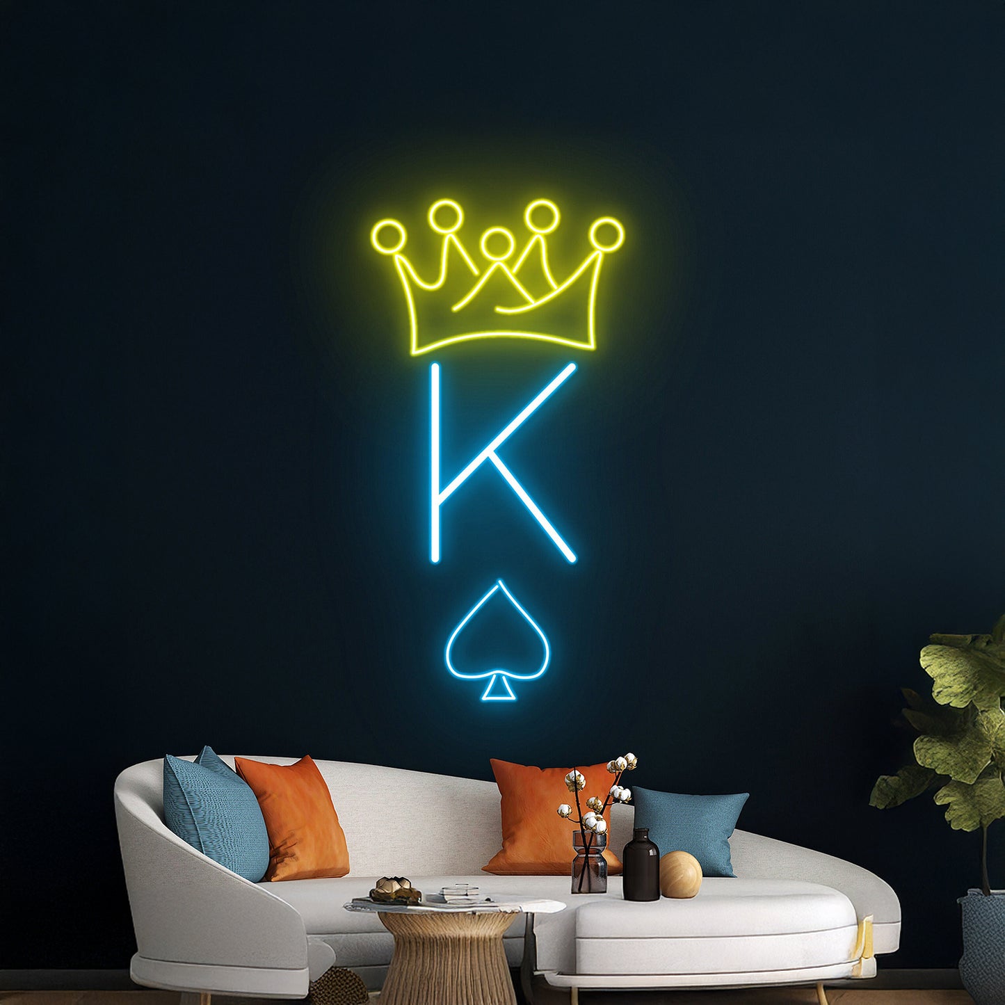 King Crown Led Neon Signs