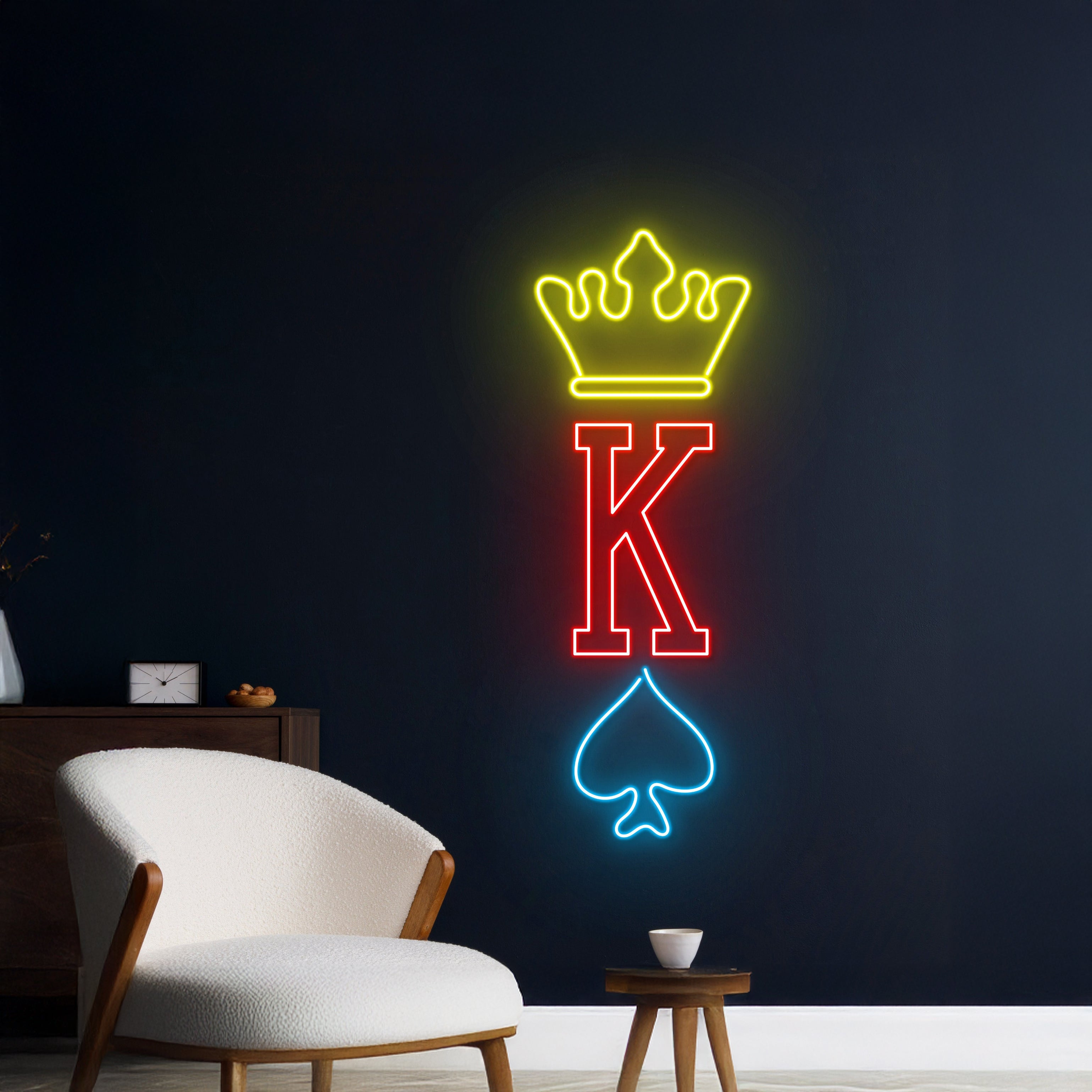King Crown Led Neon Signs Crown King Led Sign | Shineneon