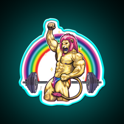 King Of Iron Gym Fitness Led Neon Sign Rgb Color