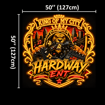 KING OF MY CITY Custom Business LED Neon Sign - Shineneon