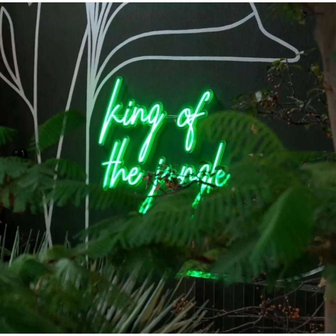 King Of The Jungle Led Sign Business Neon Sign - Shineneon