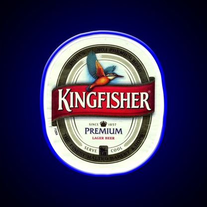 Kingfisher Beer Bar Decor Led Neon Sign Rgb Color - LED neon sign view 5