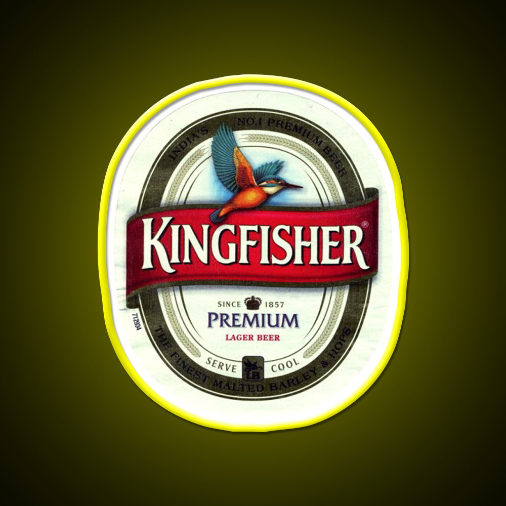 Kingfisher Beer Bar Decor Led Neon Sign Rgb Color - LED neon sign view 7