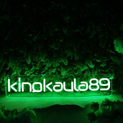 Kingkaula89 Green Led Neon Sign - Shineneon