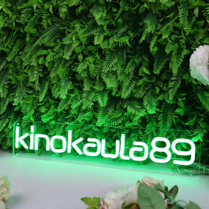 Kingkaula89 Green Led Neon Sign - Shineneon