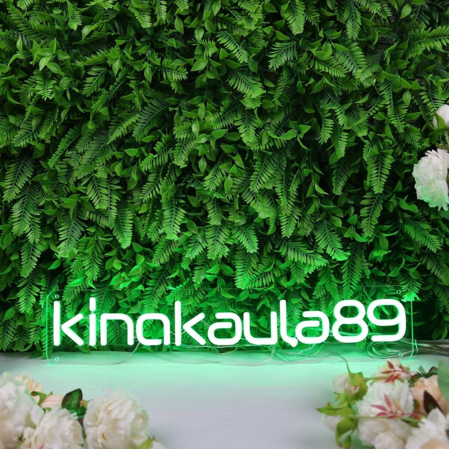Kingkaula89 Green Led Neon Sign - Shineneon