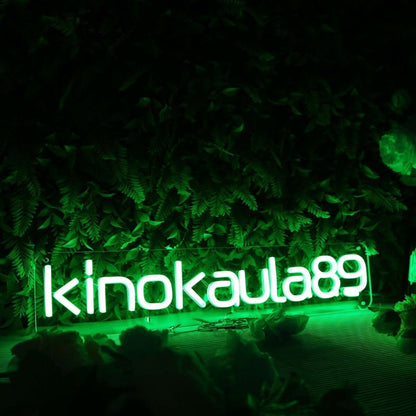 Kingkaula89 Green Led Neon Sign - Shineneon