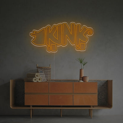 Kink Led Neon Sign For Lively Bar Atmospheres | Shineneon