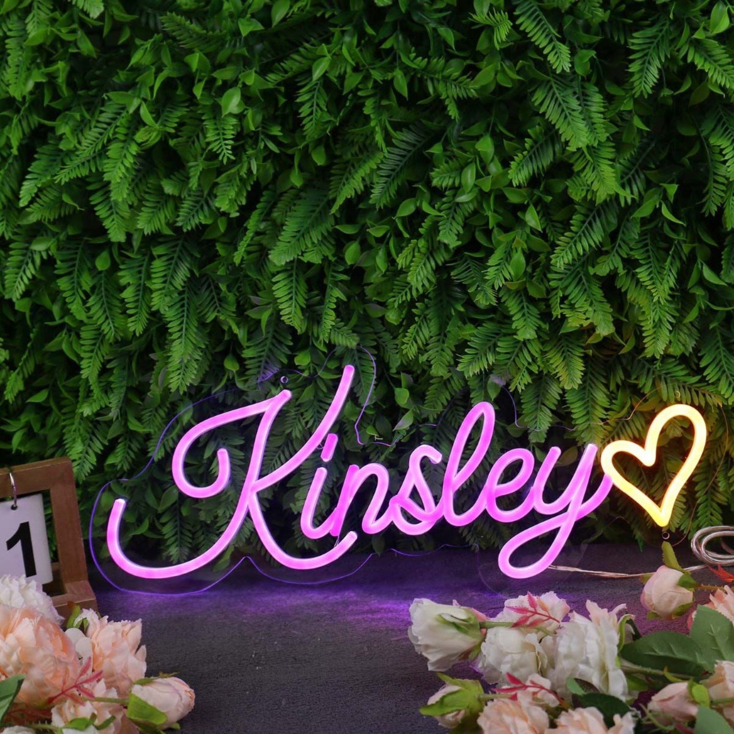 Kinsley Pink Led Neon Sign - Shineneon