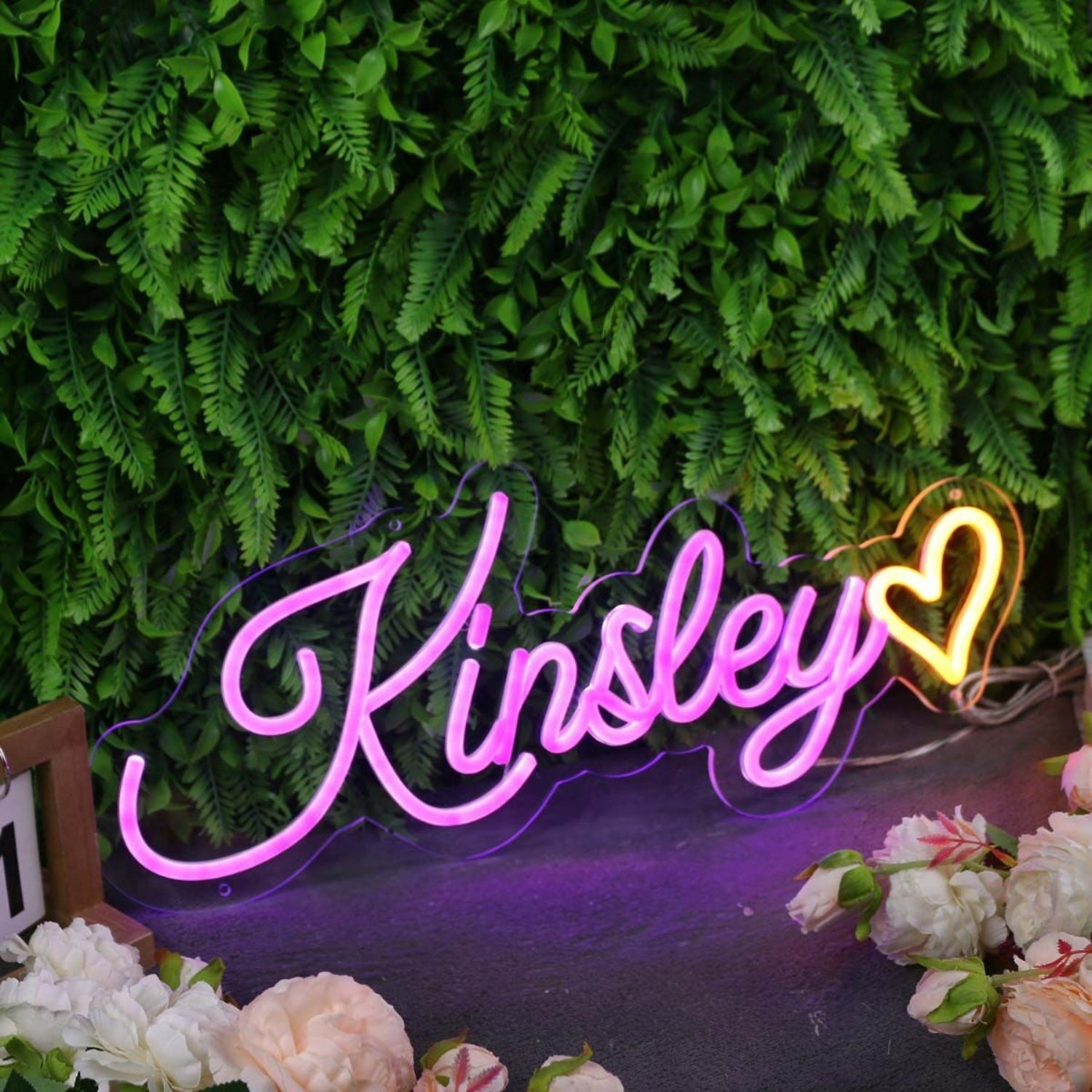 Kinsley Pink Led Neon Sign - Shineneon