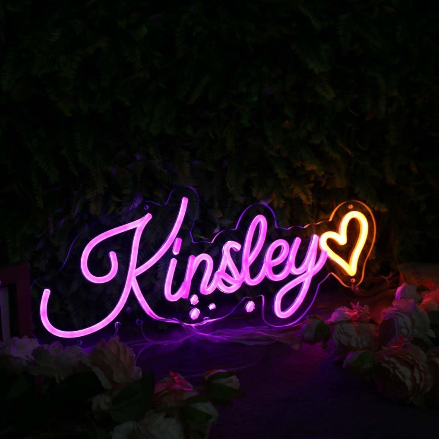 Kinsley Pink Led Neon Sign - Shineneon