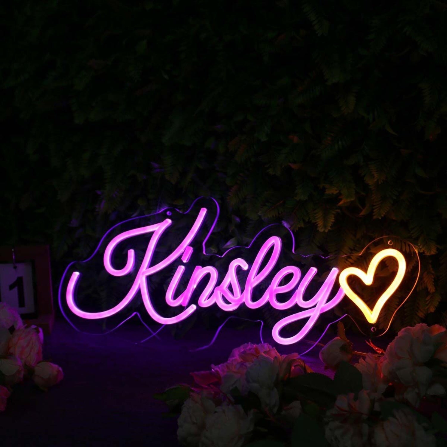Kinsley Pink Led Neon Sign - Shineneon