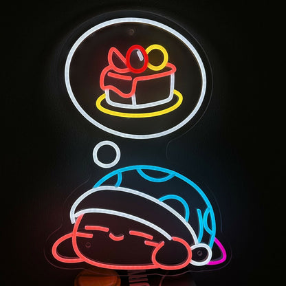 Kirby Led Neon Sign Gaming Rooms Anime Parties | Shineneon