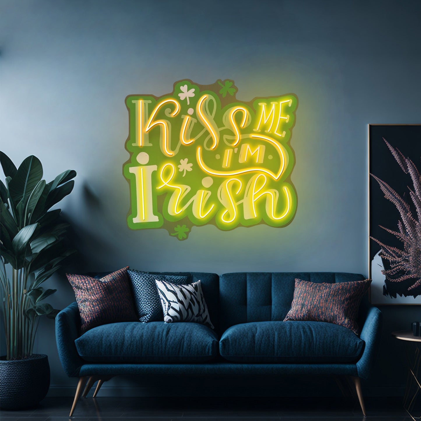 Kiss Me Im Irish St Patrick Day Led Signs