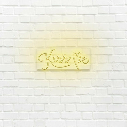 Kiss Me Led Neon Sign | Shineneon
