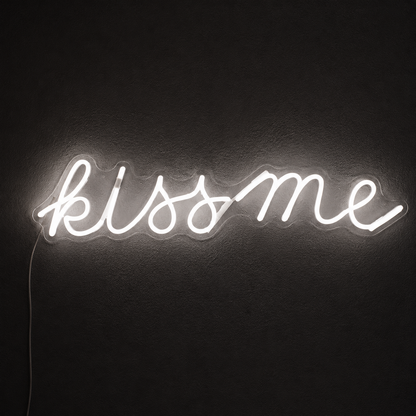 Kiss Me LED Neon Sign Wall Neon Sign - 02 High-Converting Product Image