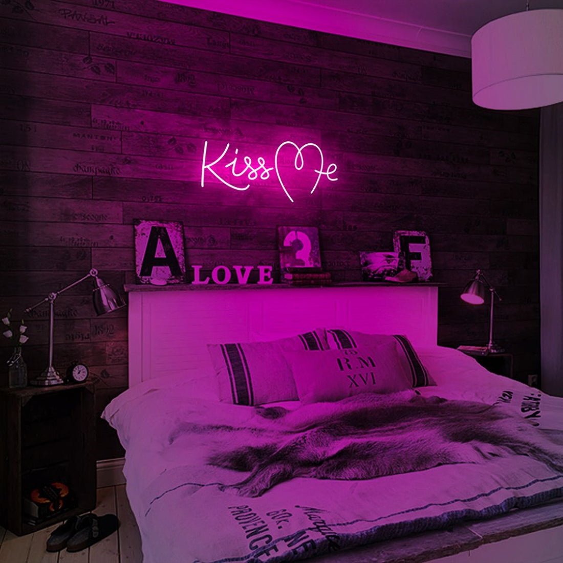 Kiss Me Led Sign Business Neon Sign - Shineneon