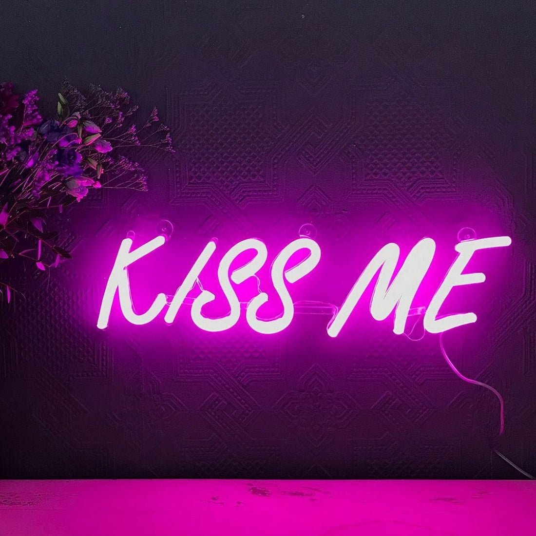 Kiss Me Led Sign Business Neon Signs - Shineneon