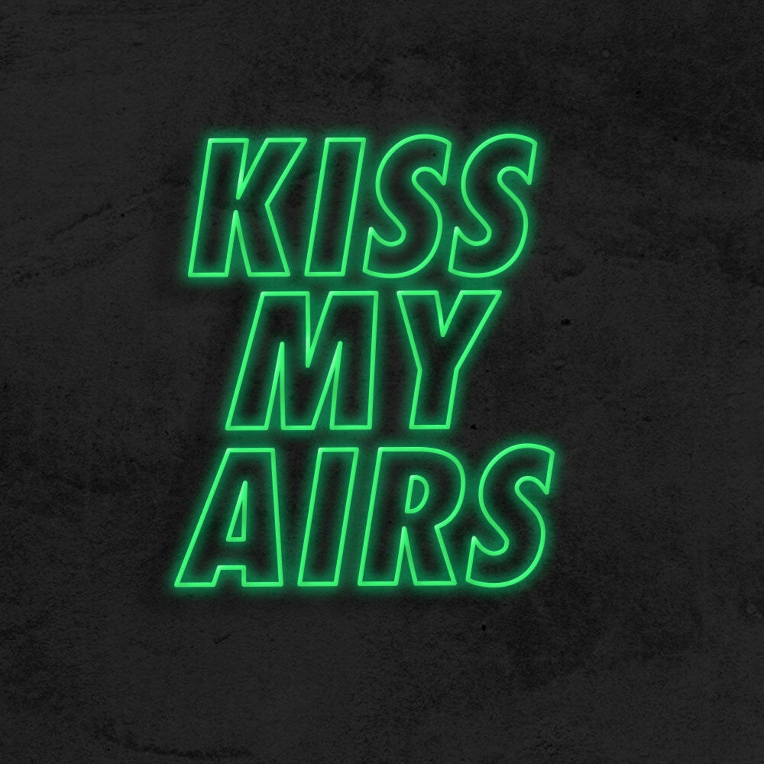 Kiss My Airs Led Neon Sign | Shineneon