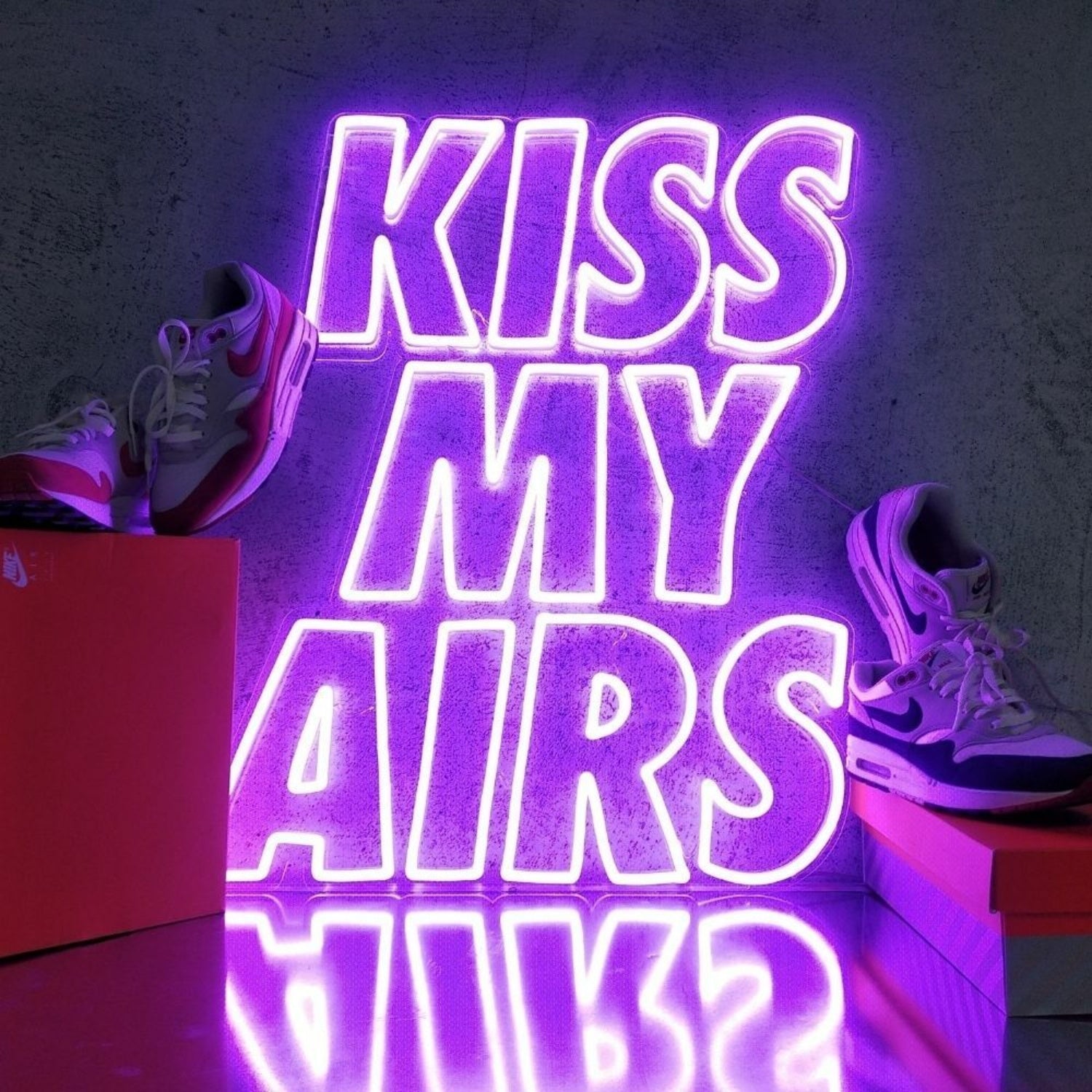 Kiss My Airs Led Neon Sign | Shineneon