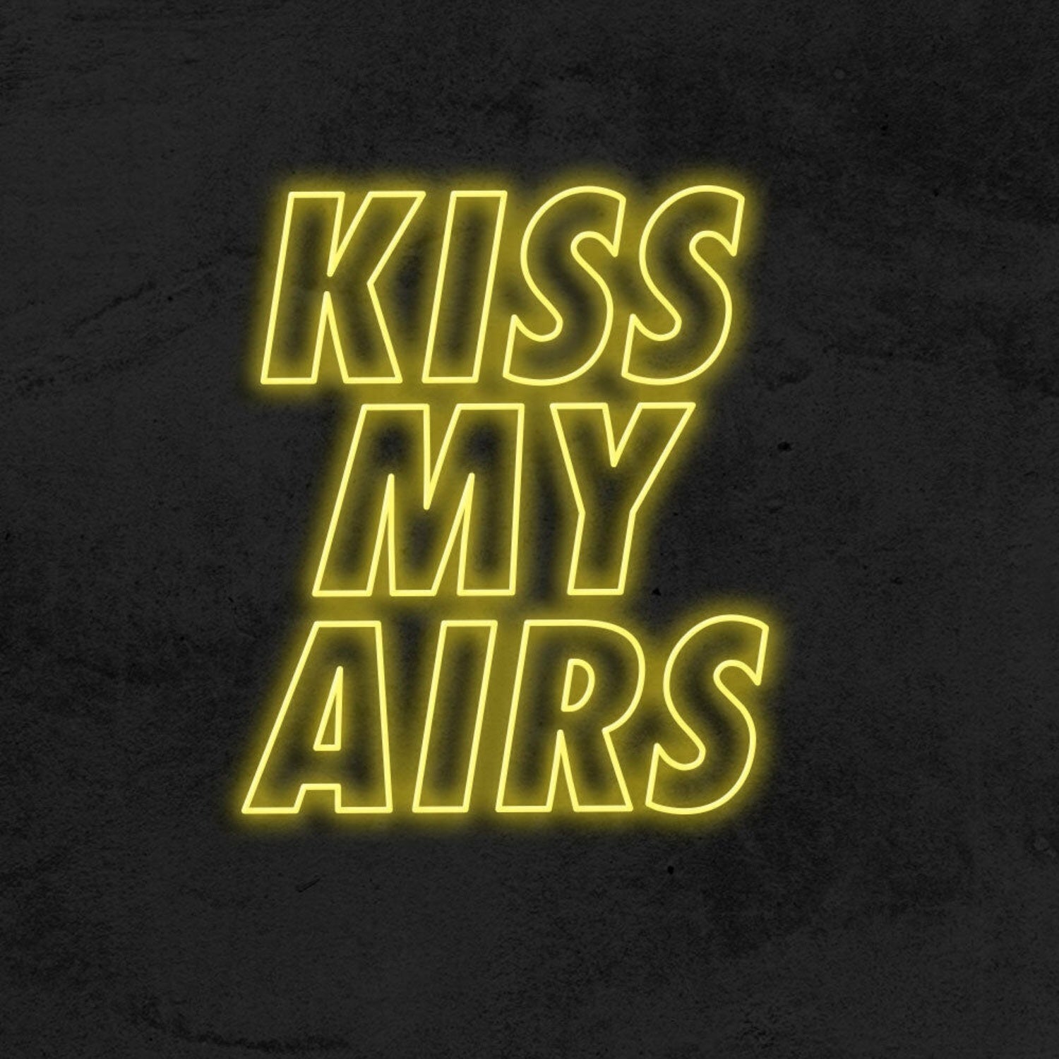 Kiss My Airs Led Neon Sign | Shineneon