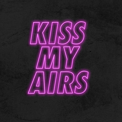 Kiss My Airs Led Neon Sign | Shineneon