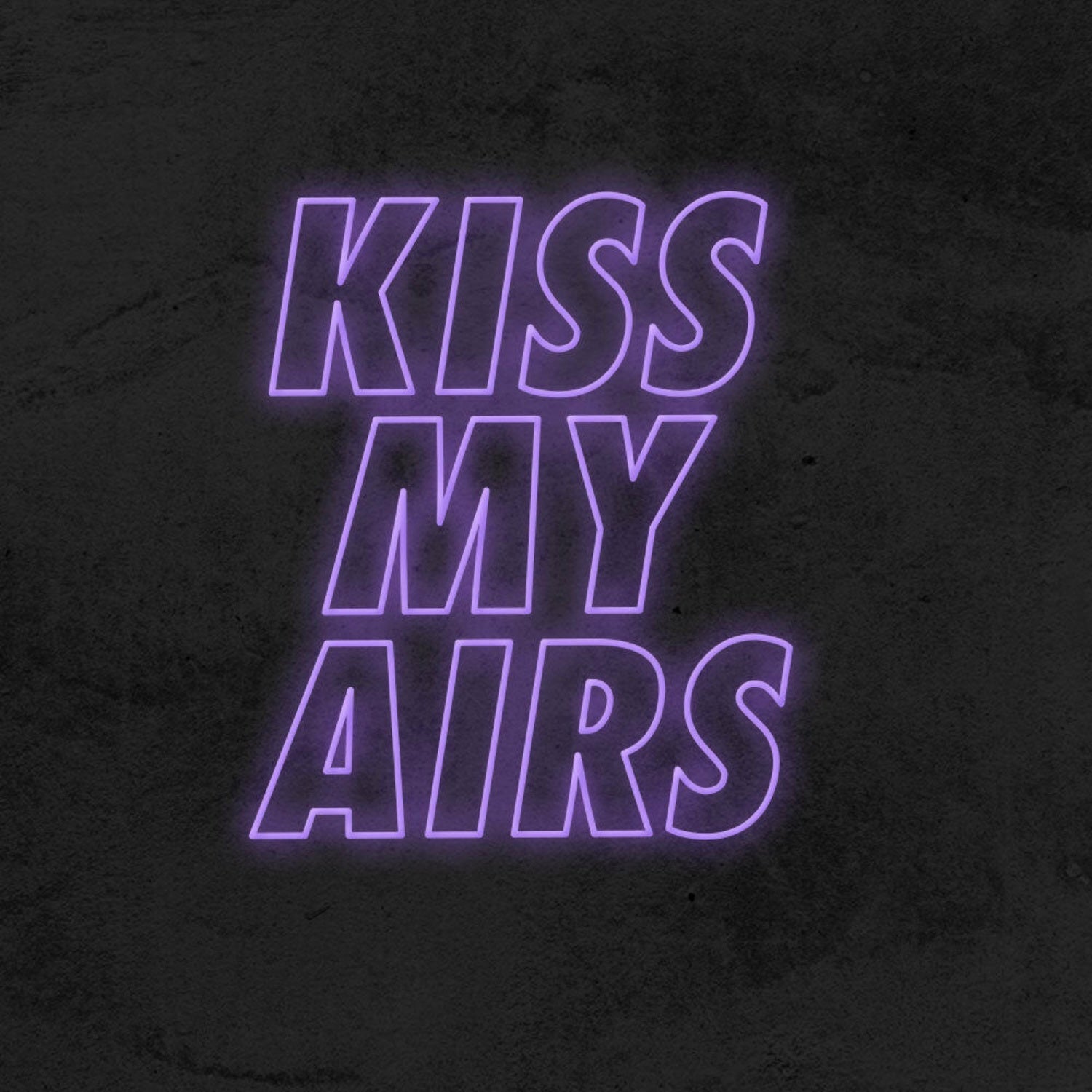 Kiss My Airs Led Neon Sign | Shineneon