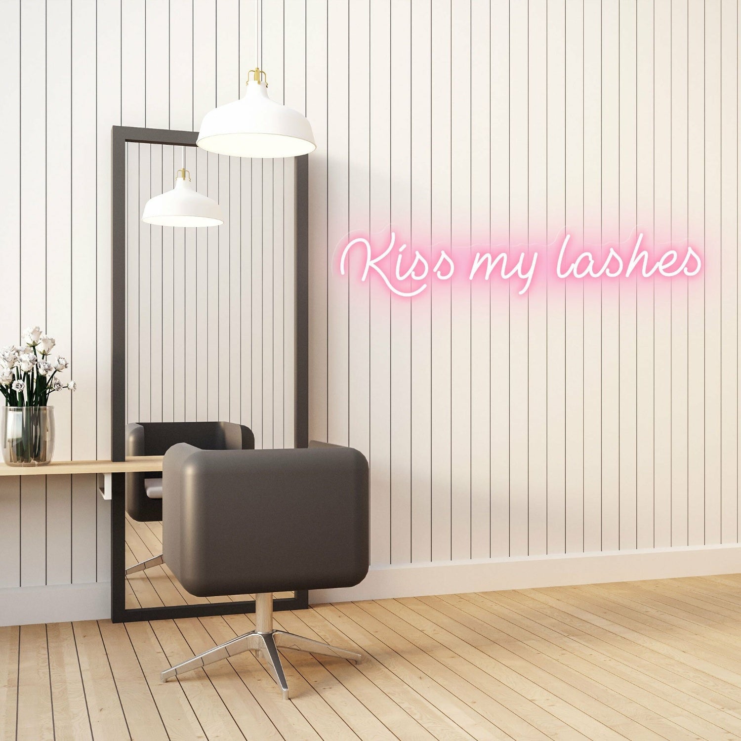 Kiss My Lashes Elevate Lash Beauty With Stylish Neon | Shineneon