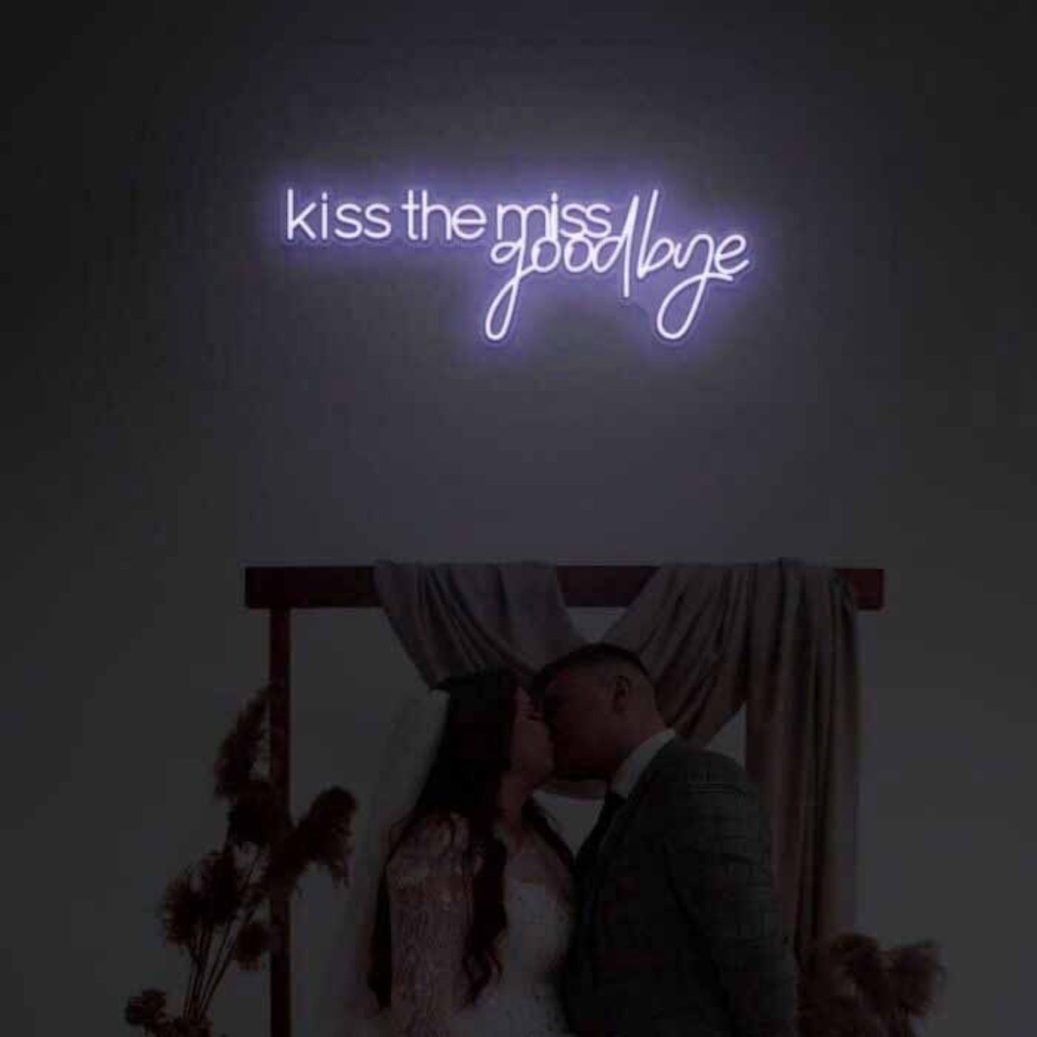 Kiss The Miss Goodbye Led Neon Sign | Shineneon