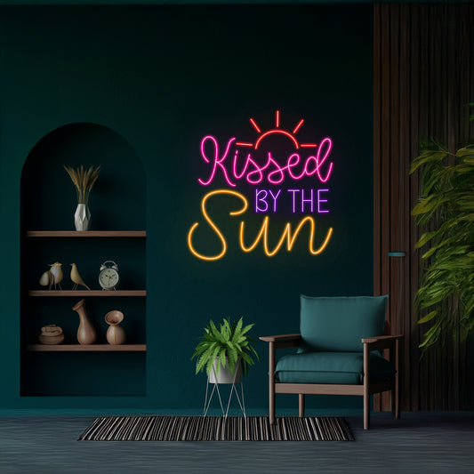 Kissed By The Sun Neon Sign