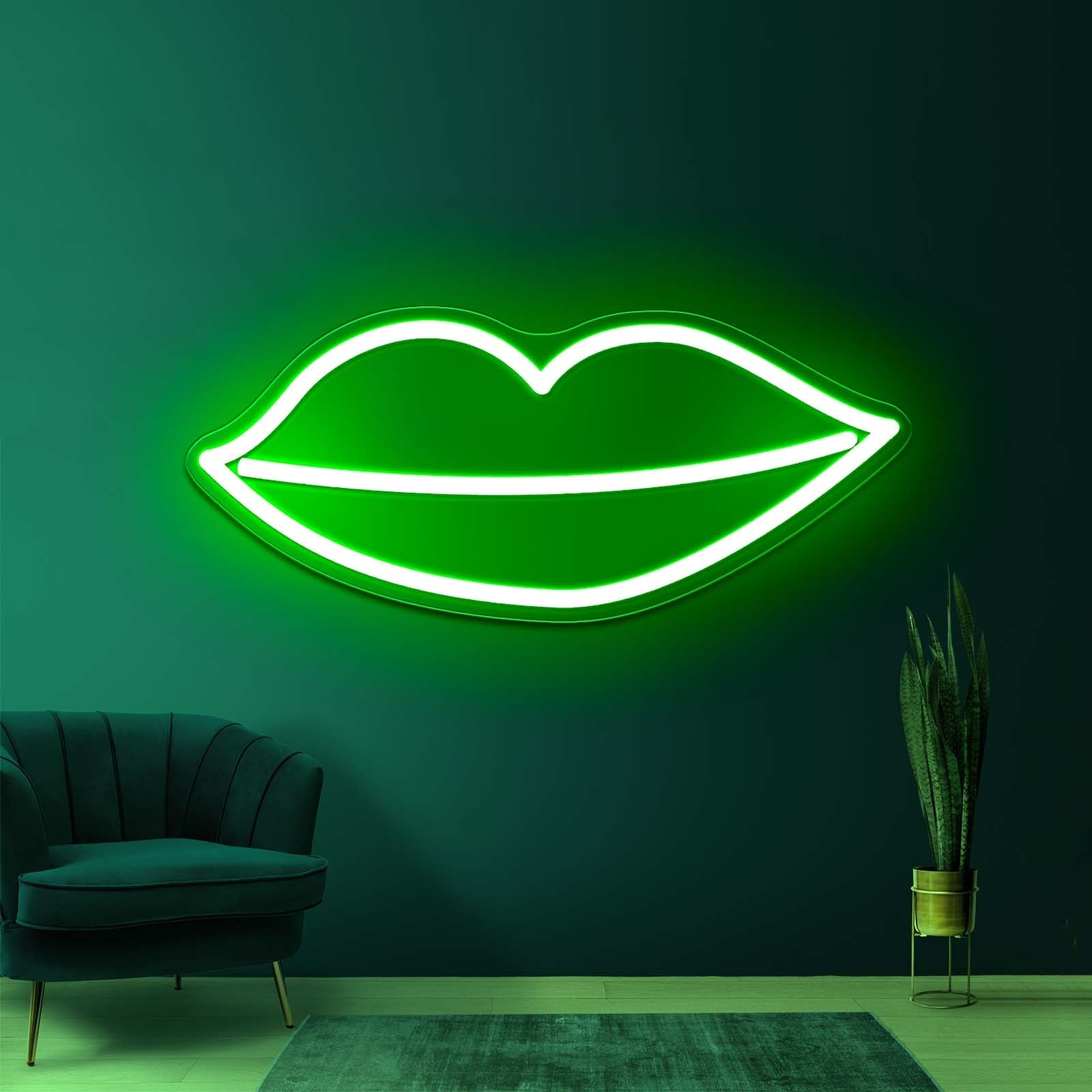 Kissy Lips Lovely Neon Signs For Sale - Shineneon