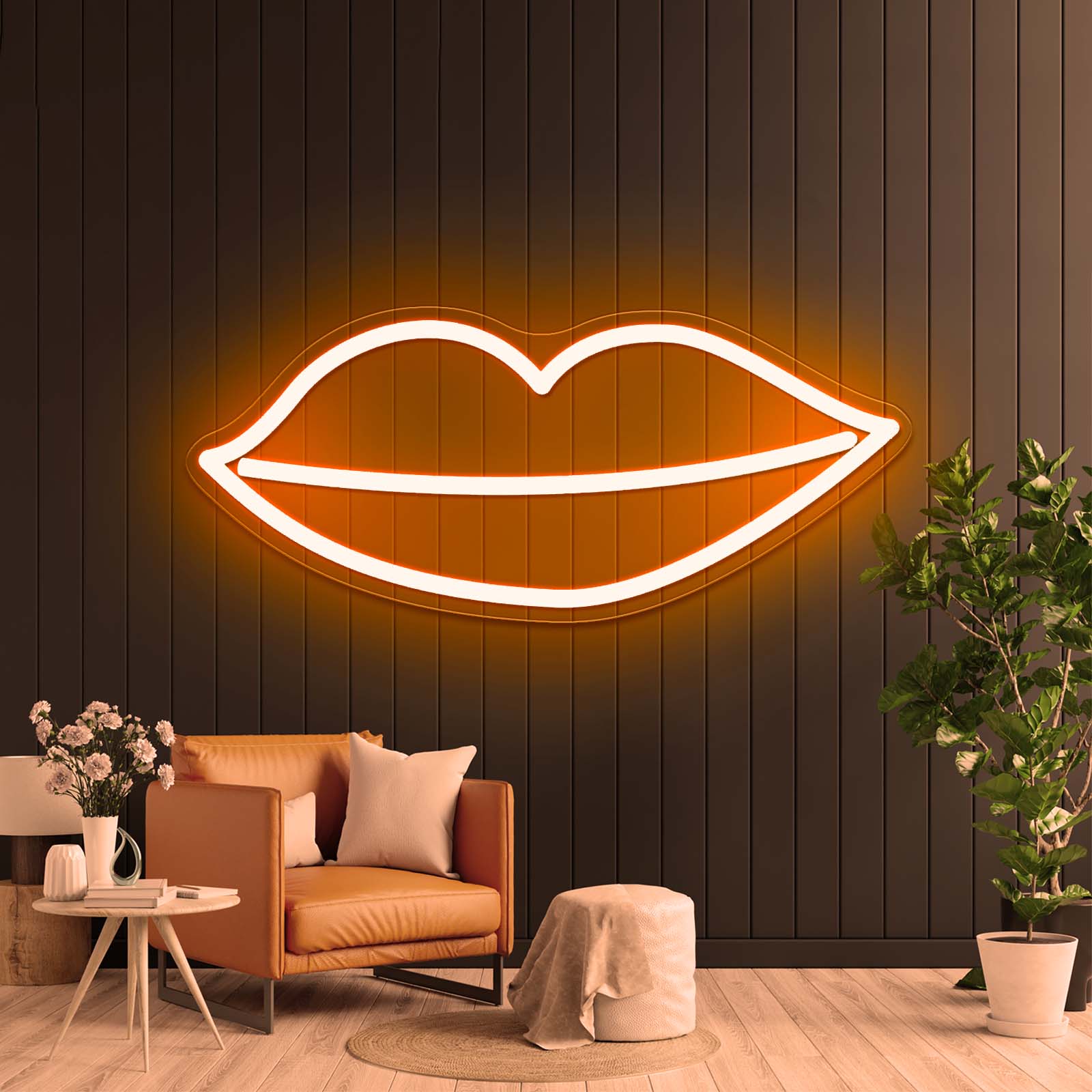 Kissy Lips Lovely Neon Signs For Sale - Shineneon