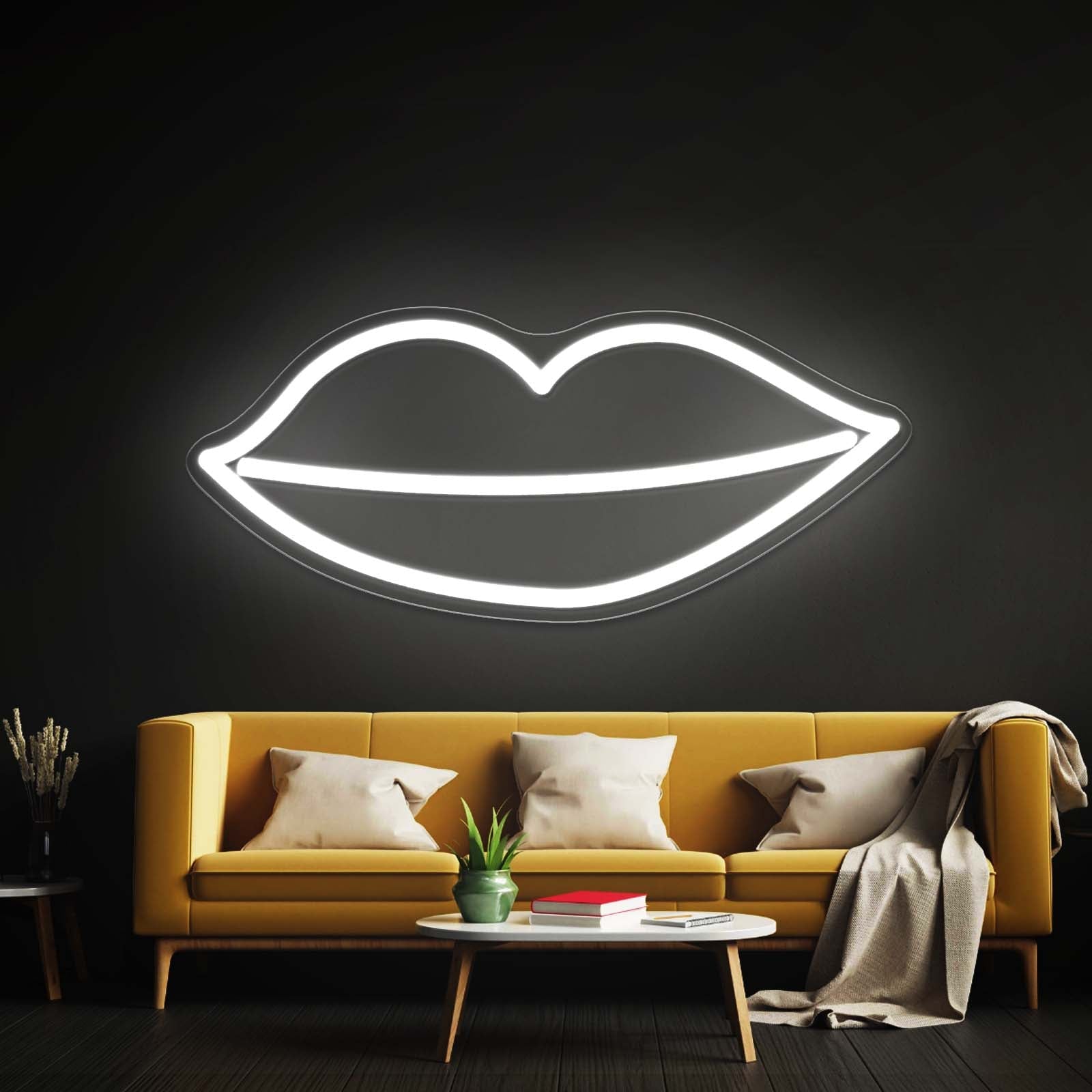 Kissy Lips Lovely Neon Signs For Sale - Shineneon