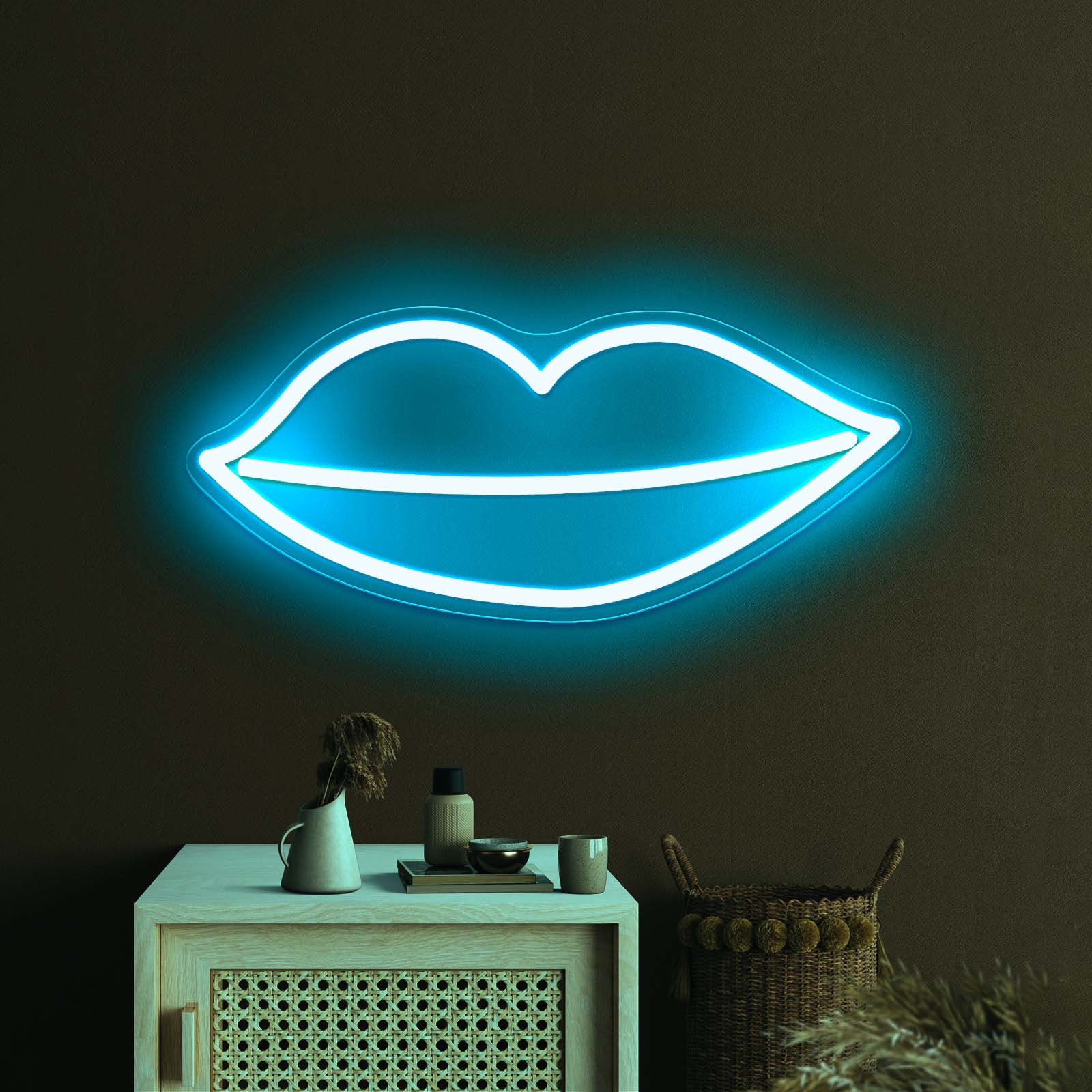 Kissy Lips Lovely Neon Signs For Sale - Shineneon