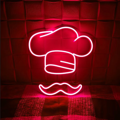 Kitchen Chef Hat Neon | Shineneon