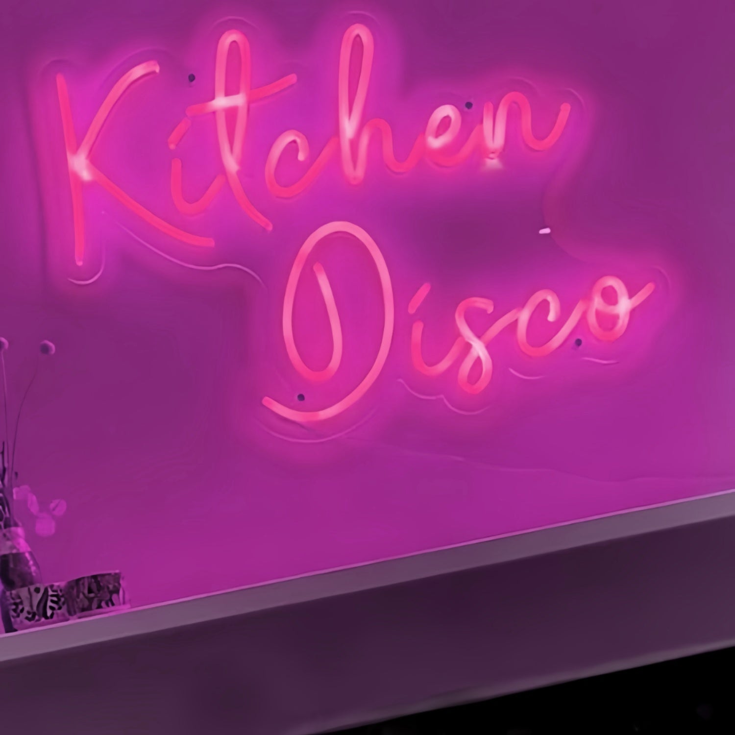 Kitchen Disco Led Neon Sign Turn Your Kitchen Into A Dance Party | Shineneon